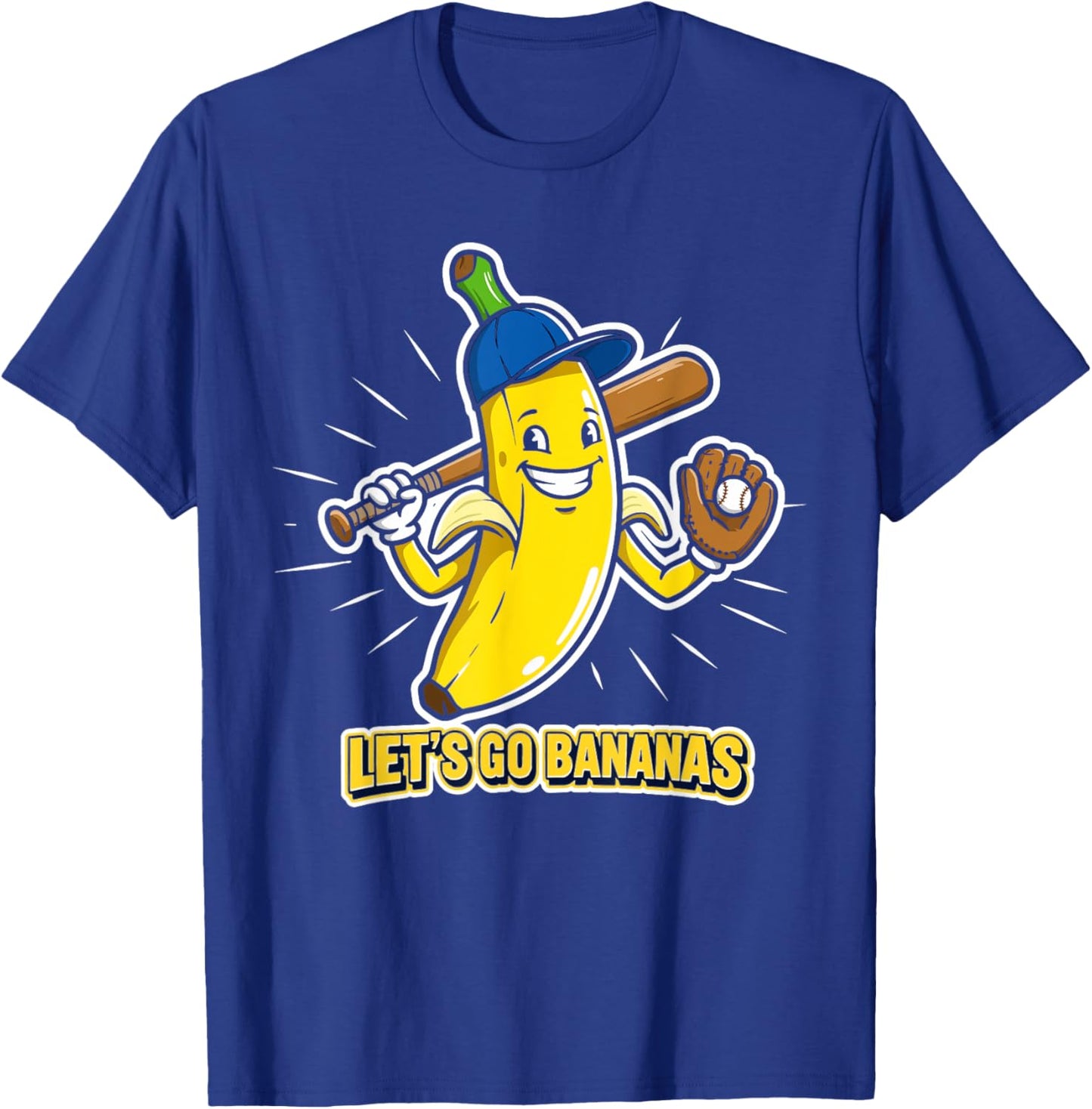 Funny Banana Shirts Gift , Lets Go Bananas T-Shirt - T-Shirt | Royal