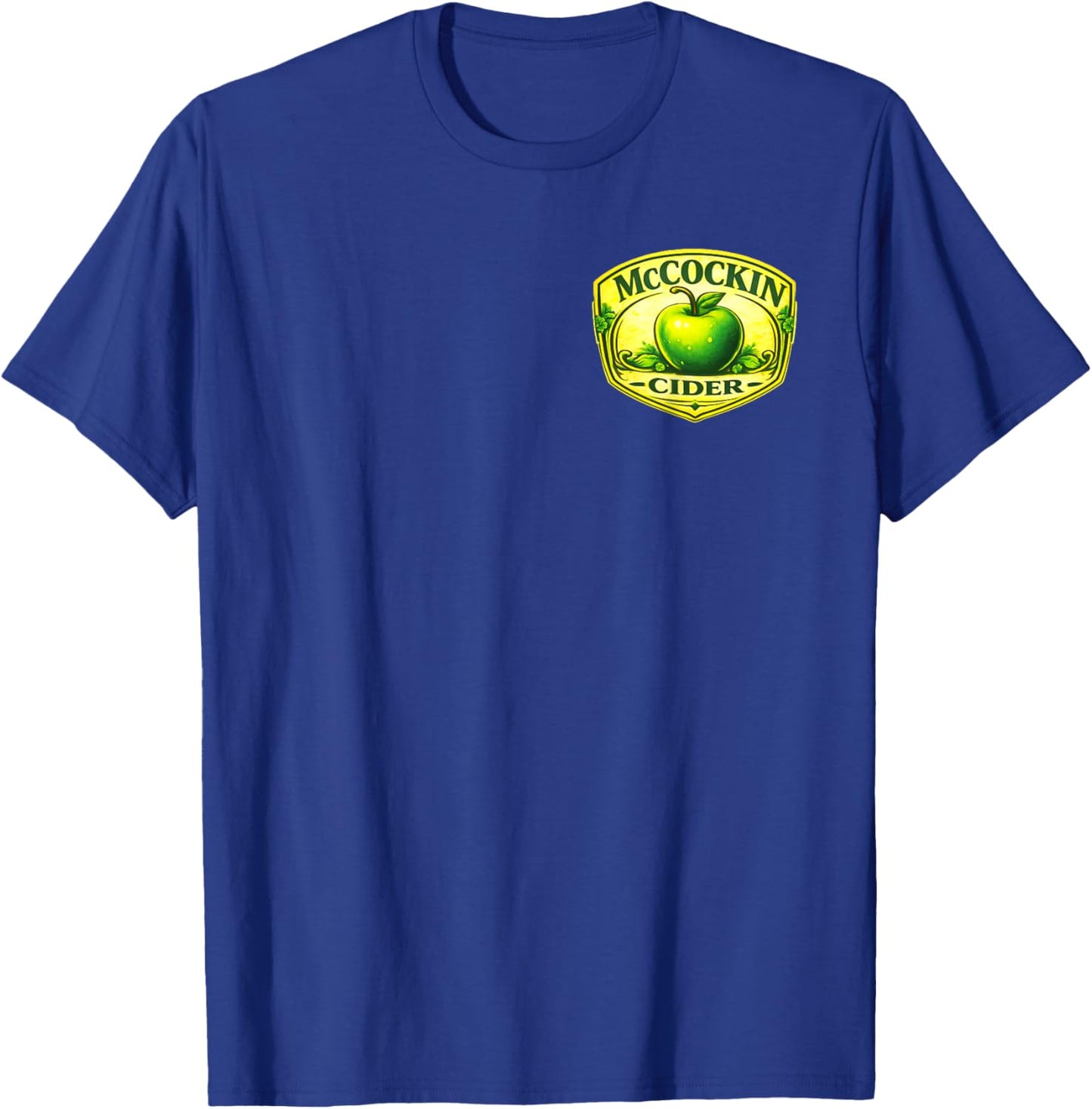 McCockin Cider St. Patrick's Day Edition Irish Double Sided T-Shirt - T-Shirt | Royal