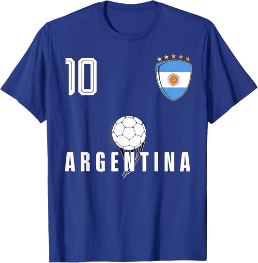 Argentina Flag Argentinian Pride Lovers T-Shirt - T-Shirt | Royal