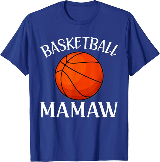 Basketball Mamaw Basketball Player T-Shirt - T-Shirt | Royal
