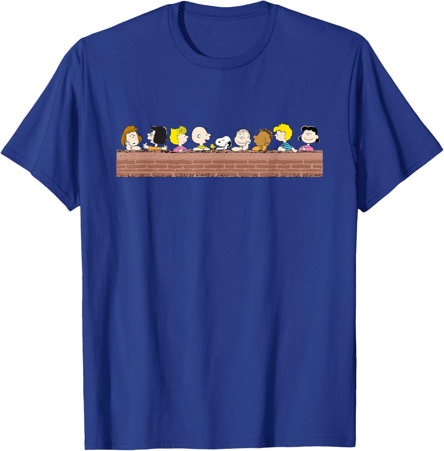 Peanuts The Gang Chilling T-Shirt - T-Shirt | Royal