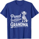 Puppy Proud Dalmatian Grandma Dog Lover T-Shirt - T-Shirt | Royal
