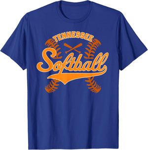 Tennessee Softball T-Shirt - T-Shirt | Royal