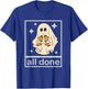 All Done Sign Language Speech Pathology Teacher Halloween T-Shirt - T-Shirt | Royal