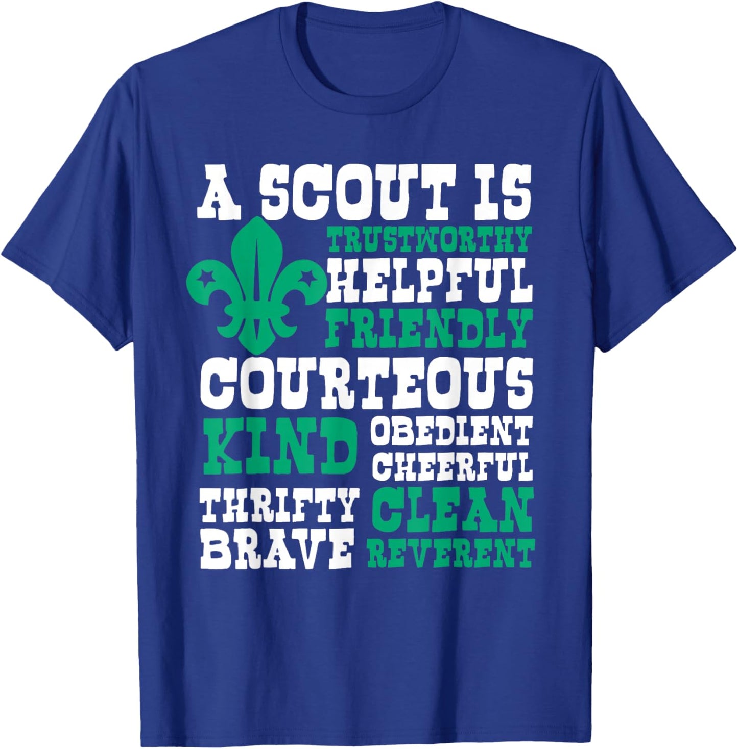 Scout Nature - Uniform Scouting T-Shirt - T-Shirt | Royal