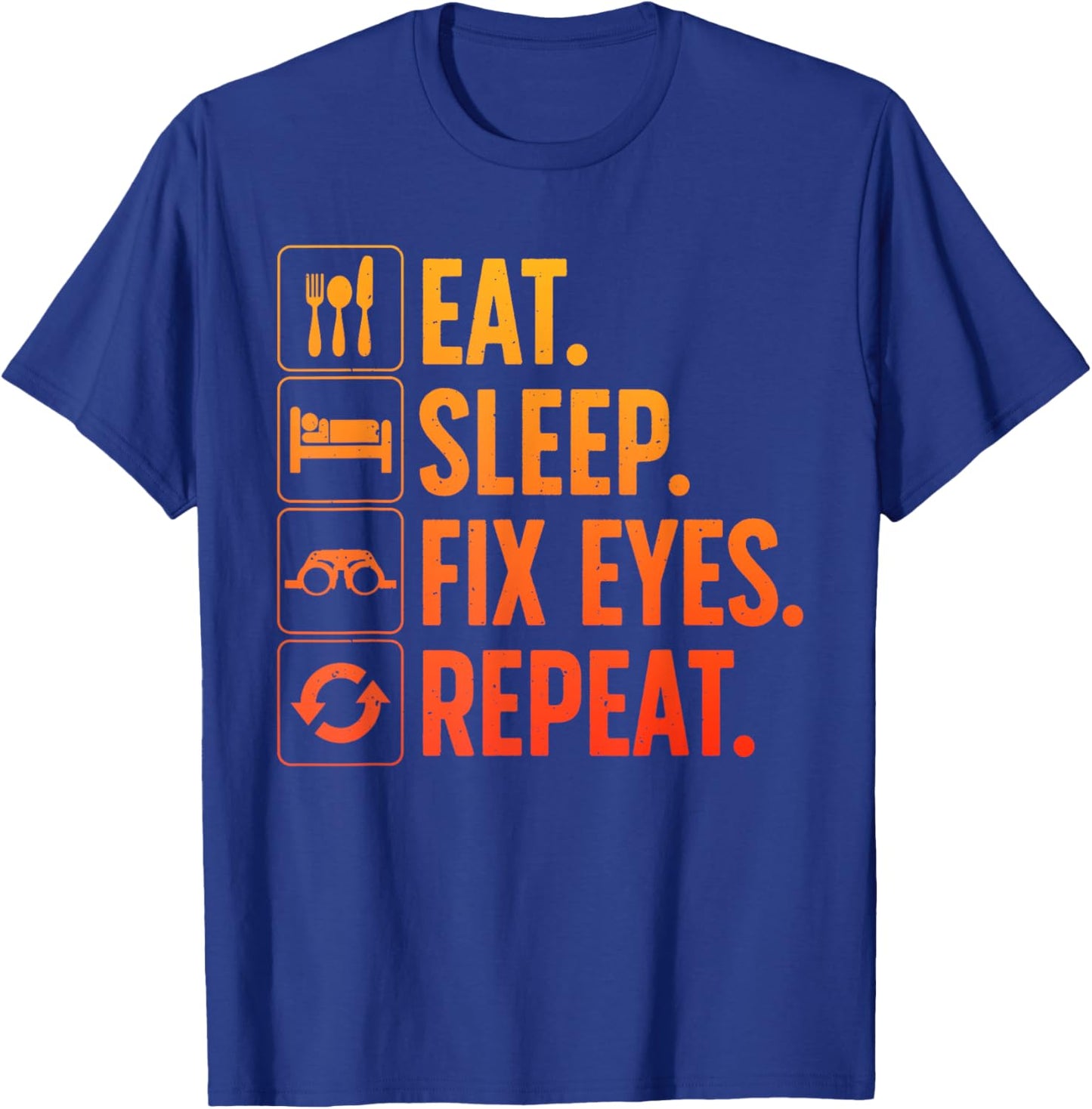 Eye Surgeon Art Women Eye Doctor Ophthalmologist T-Shirt - T-Shirt | Royal