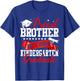 Proud Brother of A 2026 Kindergarten Graduate Graduation T-Shirt - T-Shirt | Royal
