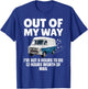 Funny Mailman Art Women Mail Carrier Postal Worker T-Shirt - T-Shirt | Royal