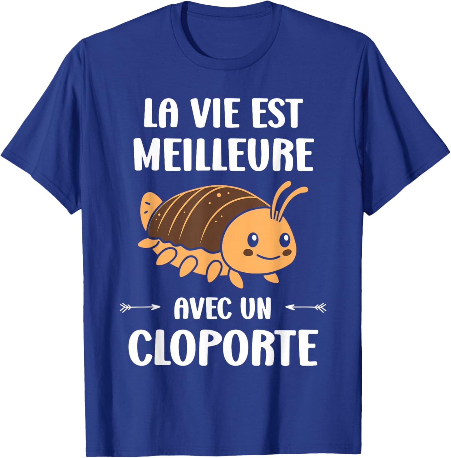 Humour Insect Life Is Better with A Woodlice T-Shirt - T-Shirt | Royal