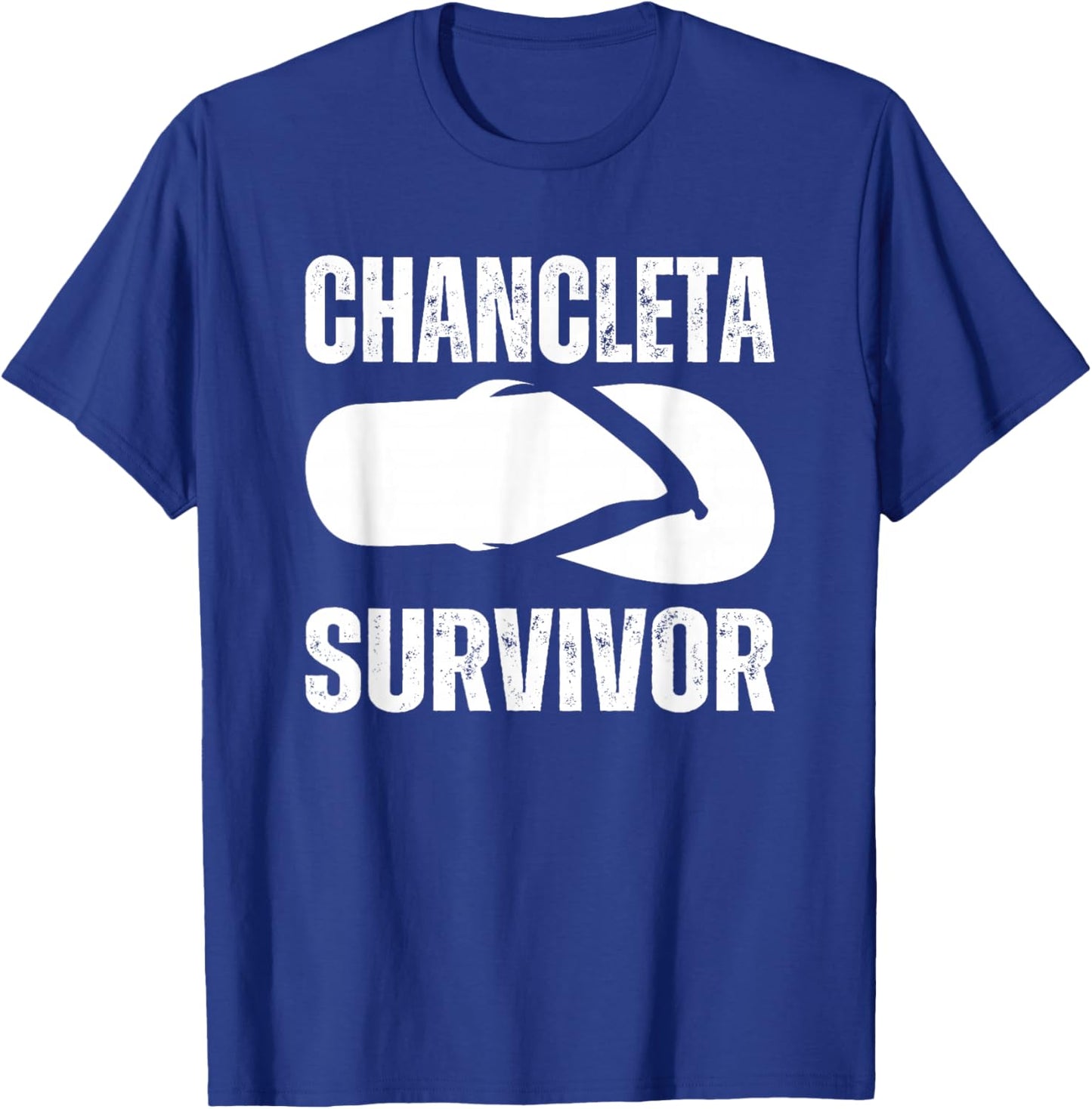 Puertorican ,chancleta survivor,funny saying 2025 T-Shirt - T-Shirt | Royal
