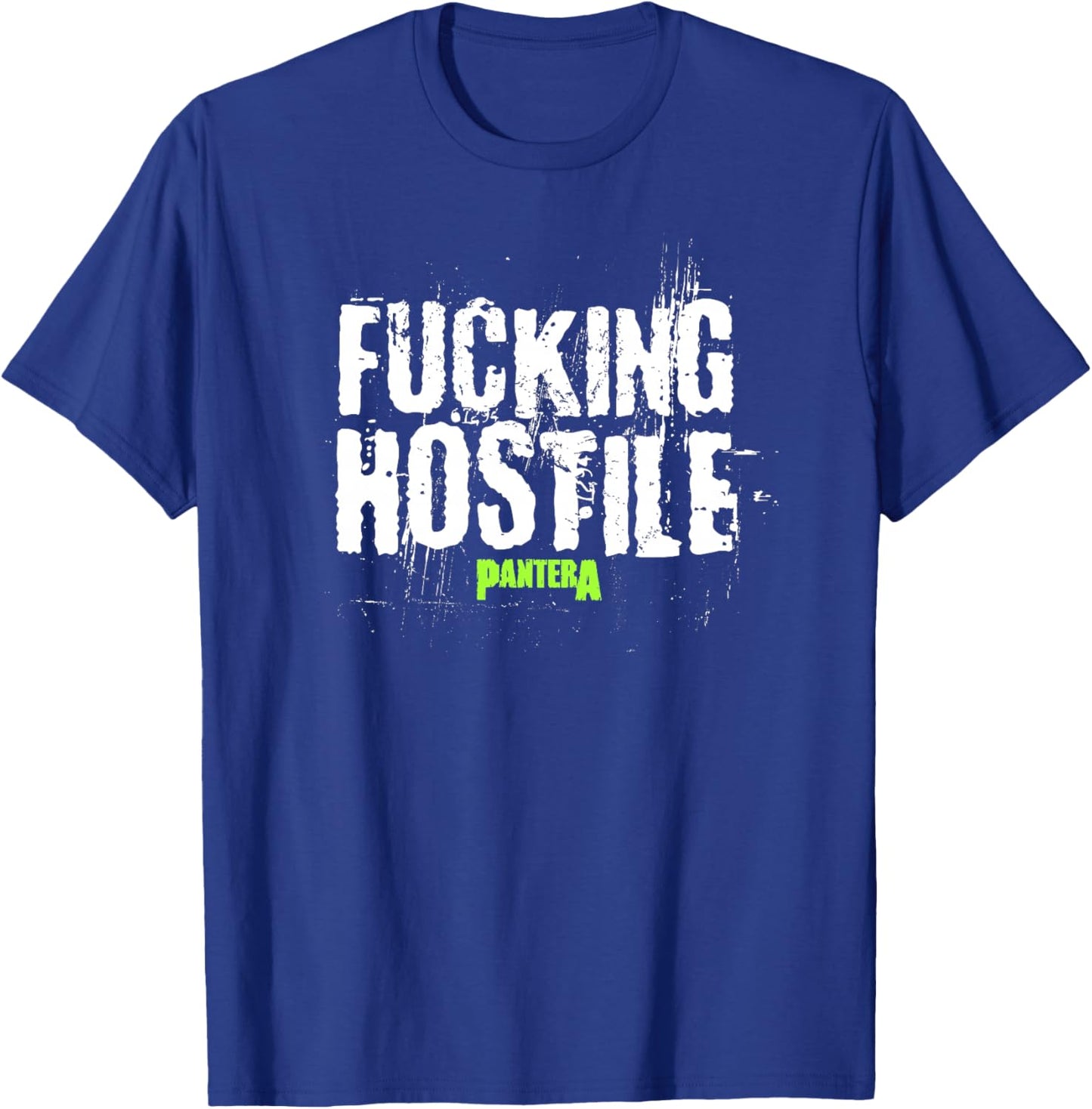 Pantera Officiel F-ing Hostile Haut de Gamme T-Shirt - T-Shirt | Royal