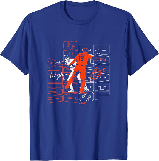 Adames & Devers - DAP Up - San Francisco Baseball T-Shirt - T-Shirt | Royal