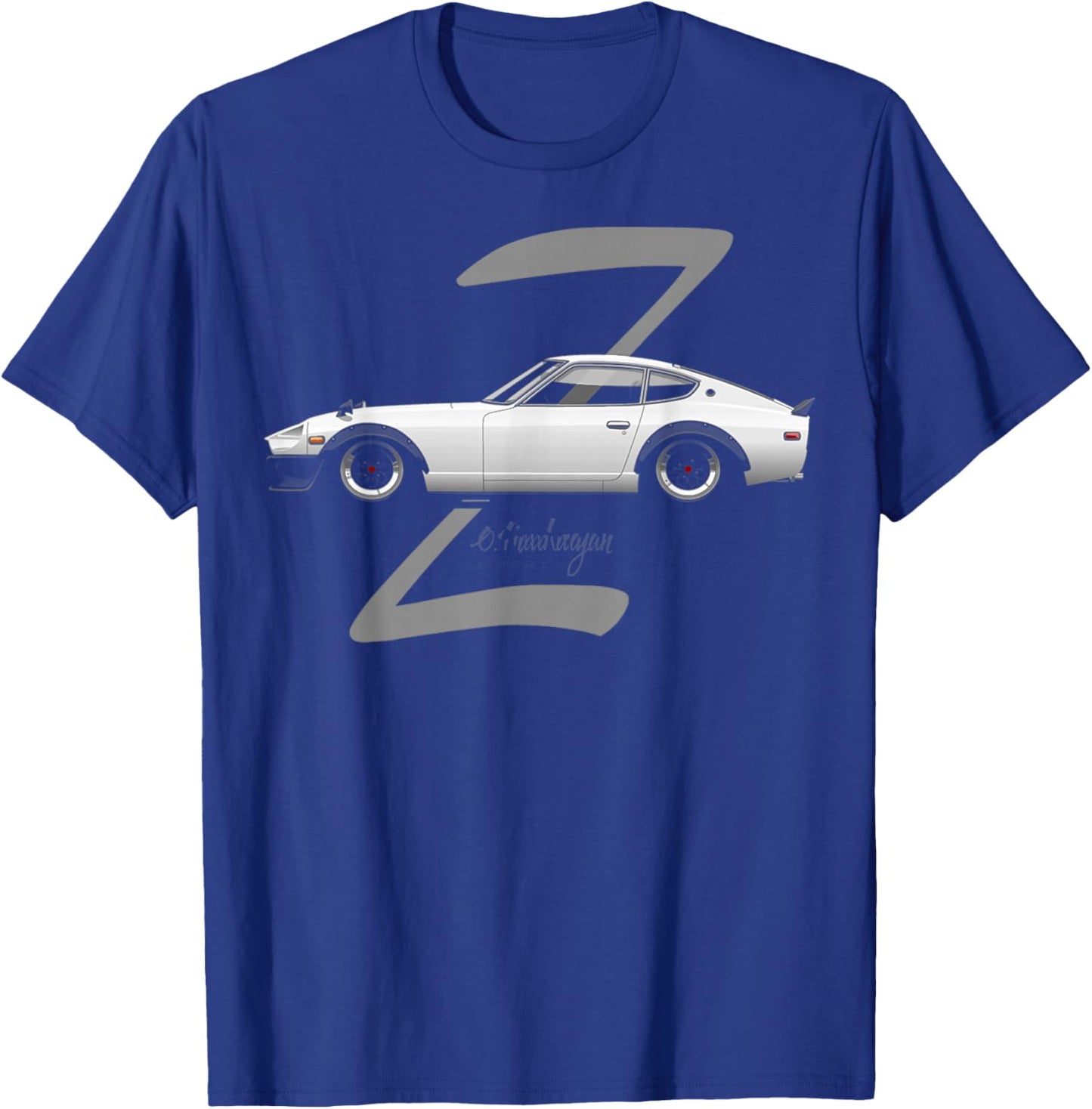 280z Sports Car T-Shirt - T-Shirt | Royal