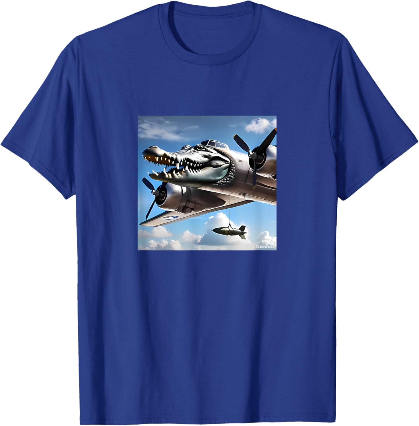 bombardino crocodino Funny Gen Alpha Shark Meme T-Shirt - T-Shirt | Royal