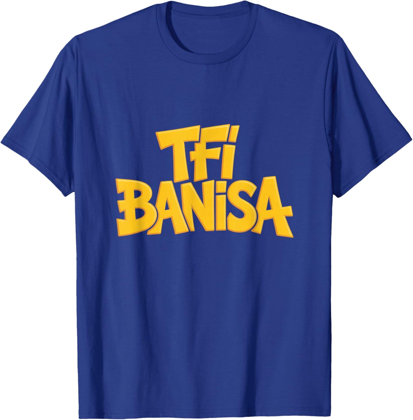 TFI Banisa Tollywood Fan Street Typography T-Shirt - T-Shirt | Royal