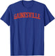 Gainesville, FL - Throwback Design - Vintage Worn Classic T-Shirt - T-Shirt | Royal