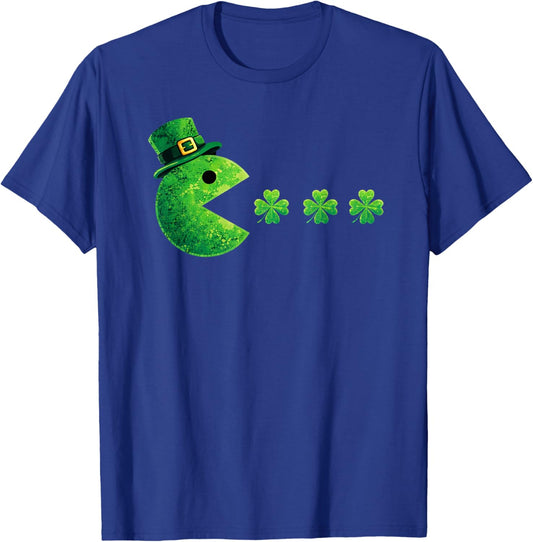 St Patrick's Day Eating Shamrock St Patrick's Day T-Shirt - T-Shirt | Royal