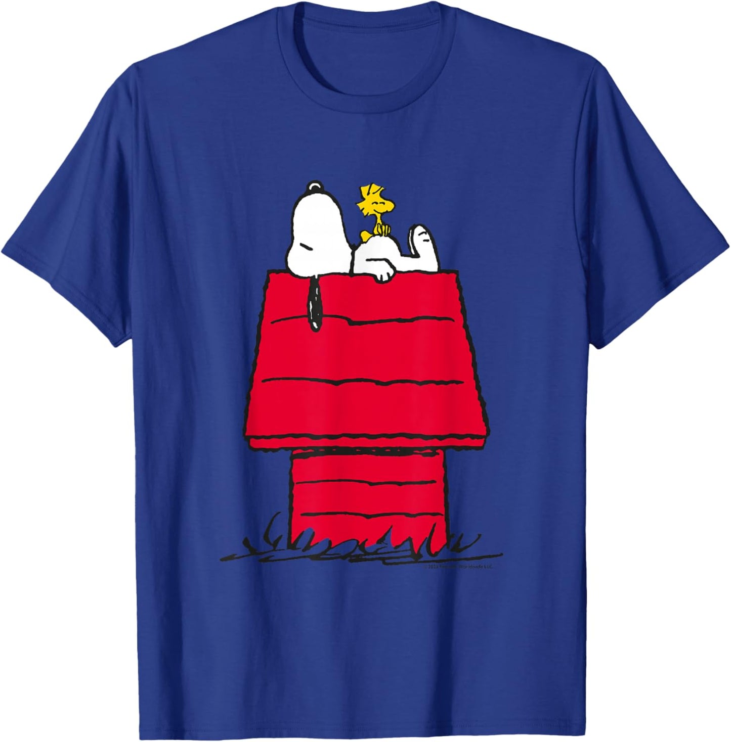 Peanuts - Snoopy Woodstock Original T-Shirt - T-Shirt | Royal