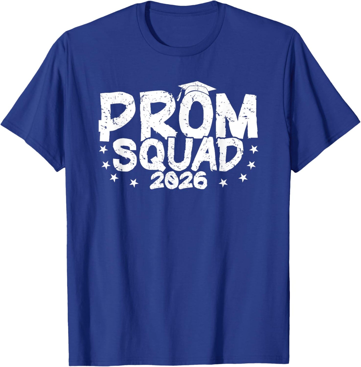 Prom Squad 2026 Graduate Funny Prom Class of 2026 T-Shirt - T-Shirt | Royal