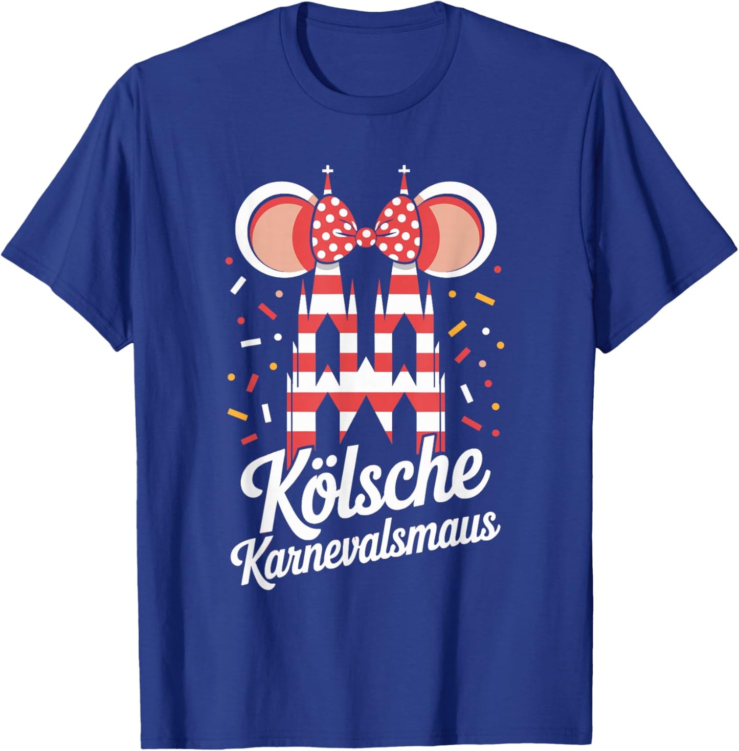 Cologne Carnival Mouse Cologne Carnival Mouse T-Shirt - T-Shirt | Royal
