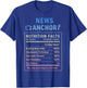 News Anchor T-Shirt - T-Shirt | Royal