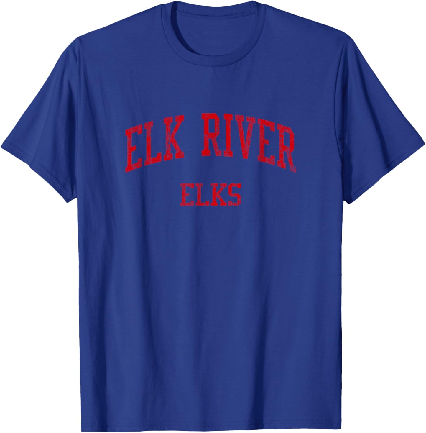 Elk River High School HS Elk River MN Vintage Sports T-Shirt - T-Shirt | Royal