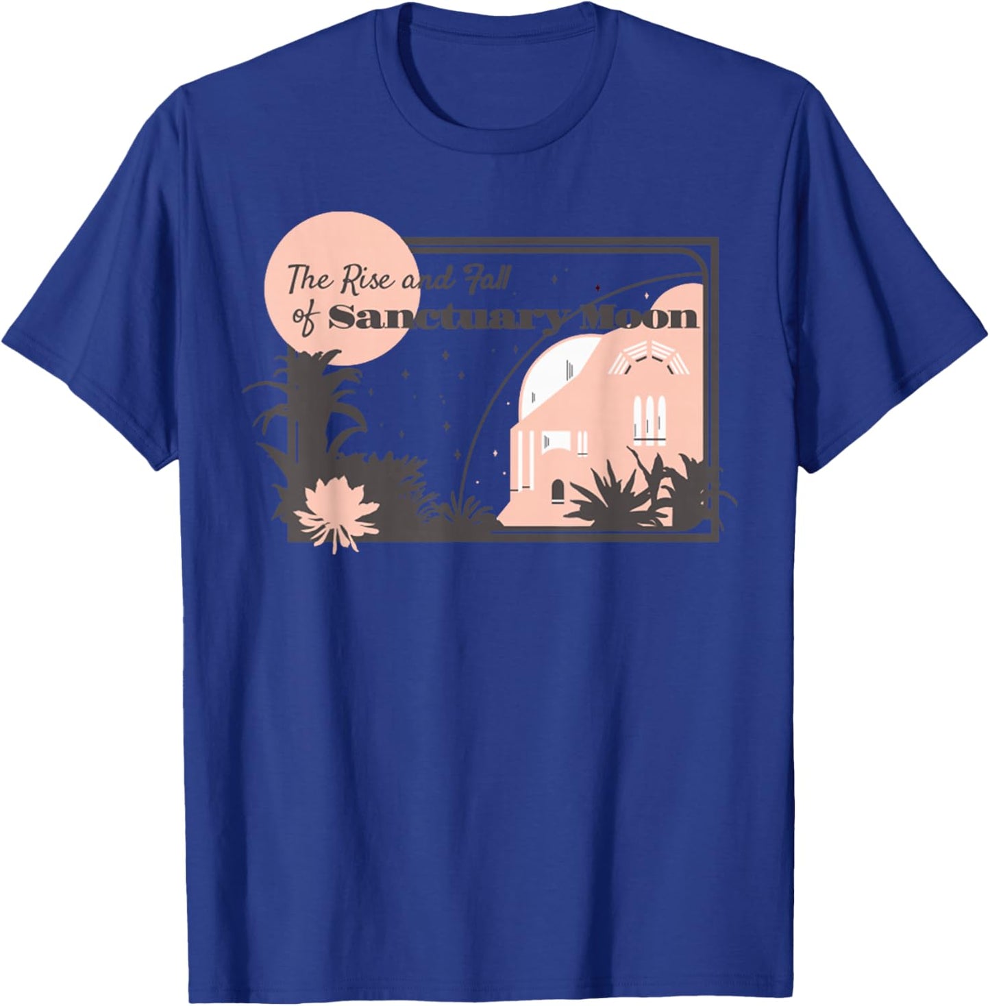 Retro City Moon The Rise Fall Of Sanctuary Space T-Shirt - T-Shirt | Royal