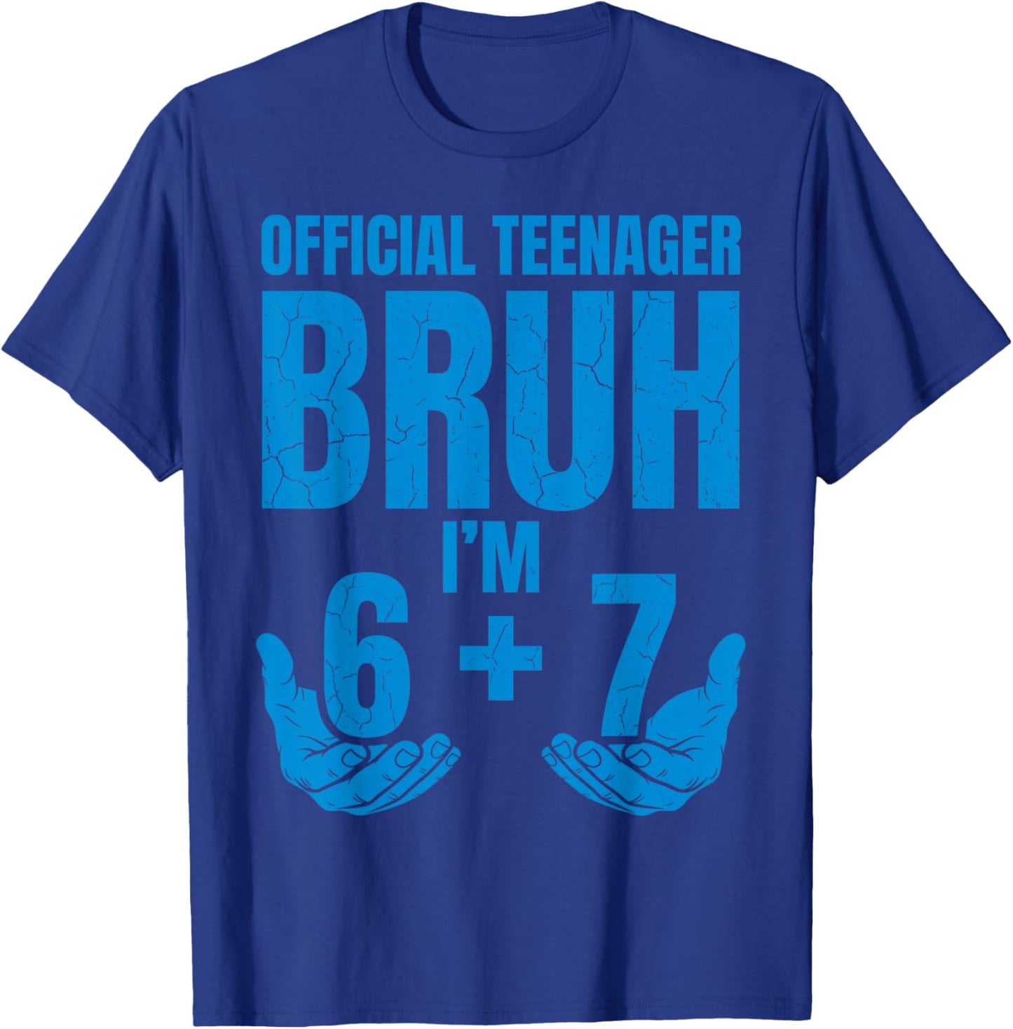 13th Birthday It's My 13 Bday Girls Boys Turning 13 Birthday T-Shirt - T-Shirt | Royal