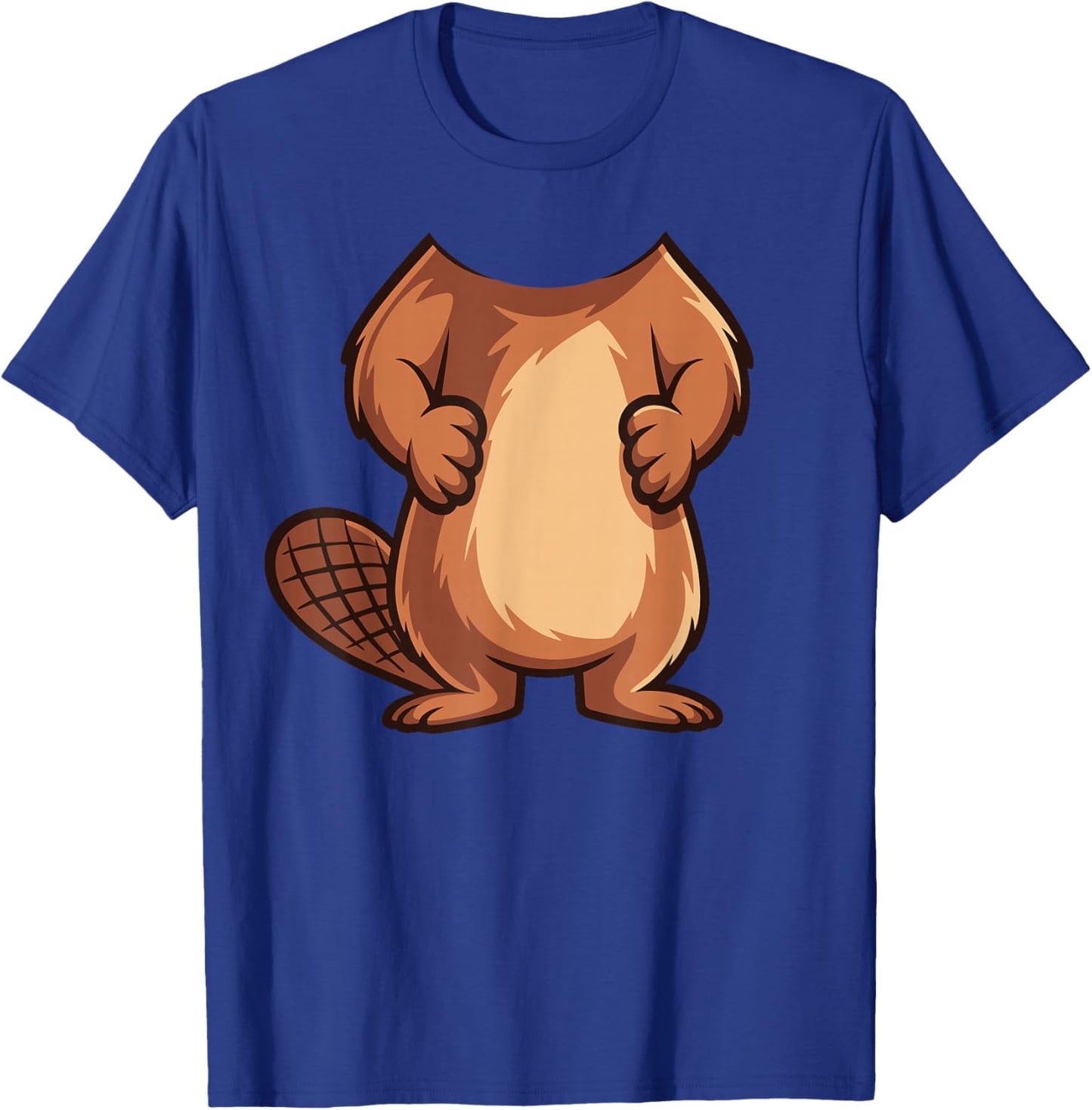 Flannelette Shirt Adult Children Men Women Brown Flannelette Costume T-Shirt - T-Shirt | Royal