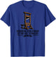 Guillotine Revolutionary Cutting Edge Technology France 1792 T-Shirt - T-Shirt | Royal
