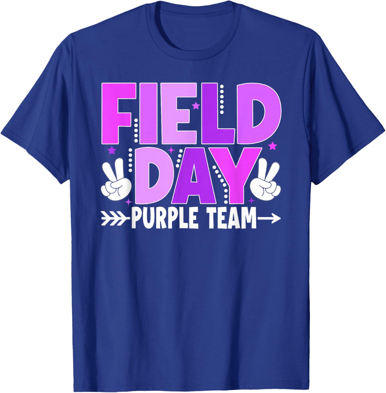 Field Day Purple Team Fun Day Boys Girls Kids Field Day 2026 T-Shirt - T-Shirt | Royal