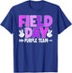 Field Day Purple Team Fun Day Boys Girls Kids Field Day 2026 T-Shirt - T-Shirt | Royal