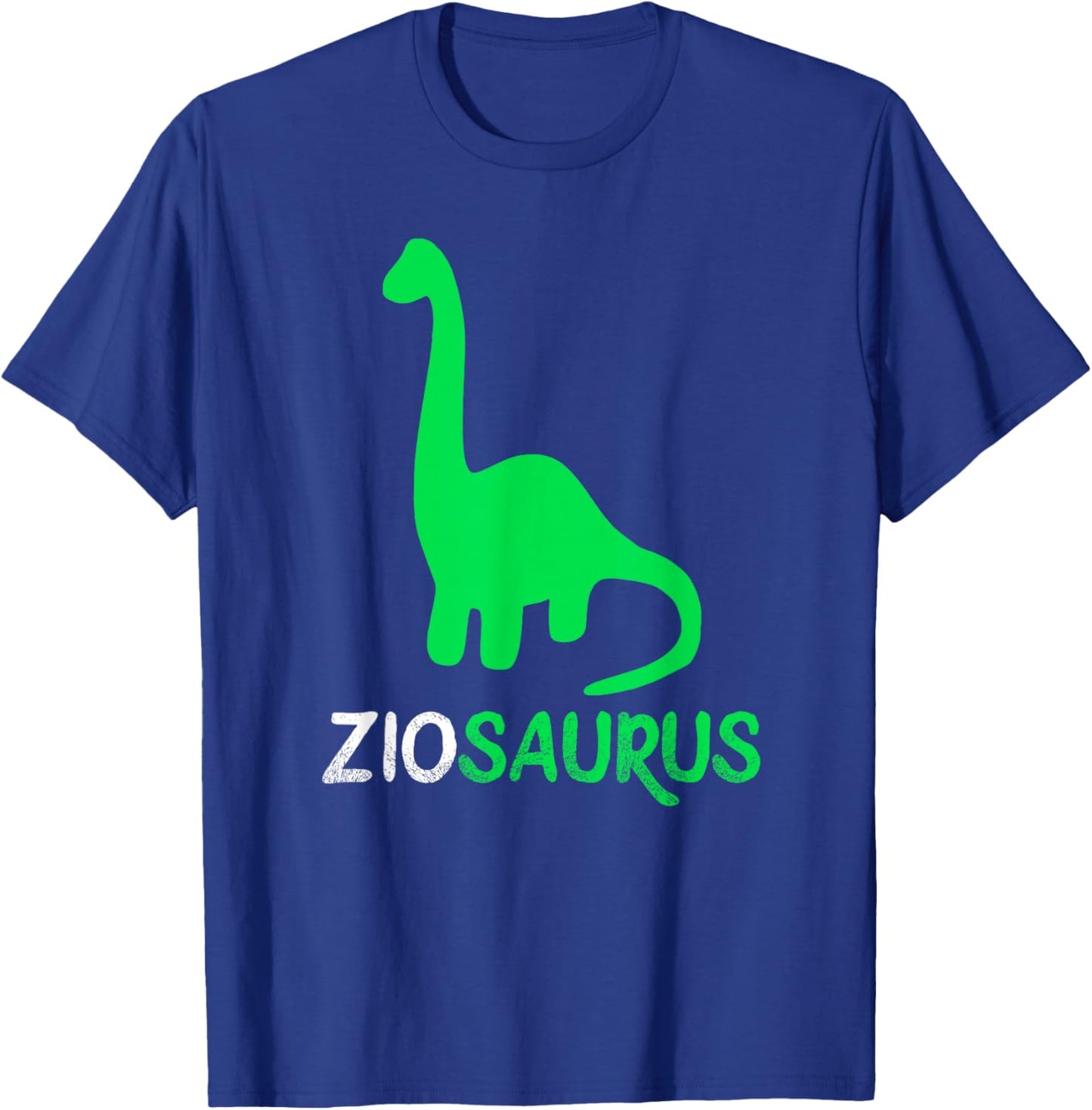 Zio-Saurus Dino Dinosaur ZioSaurus Cool Funny T-Shirt - T-Shirt | Royal