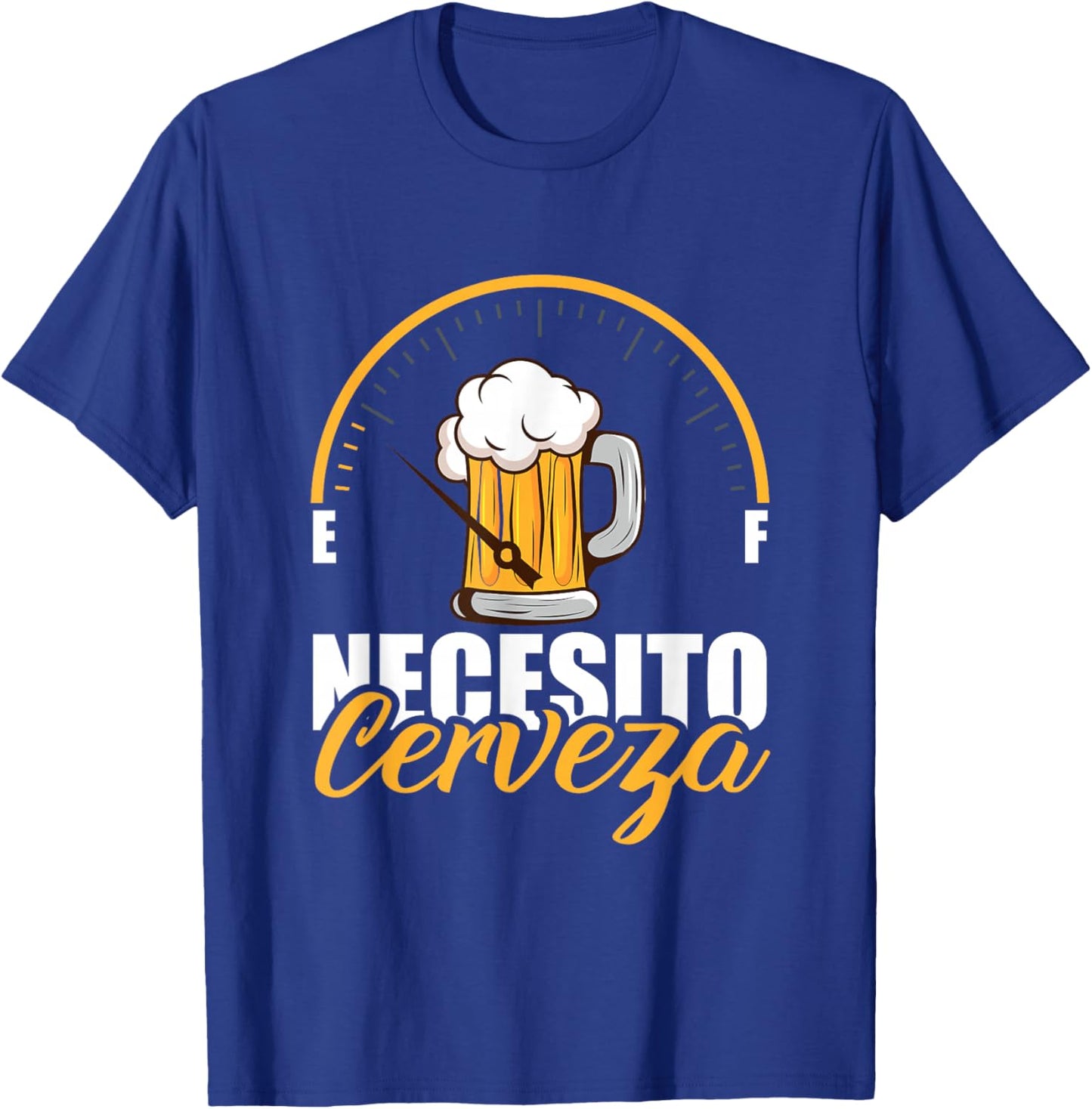 Buveur de bière Mexicain drôle Necesito Cerveza T-Shirt - T-Shirt | Royal