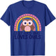 Kids Children Owl Kids T-Shirt - T-Shirt | Royal