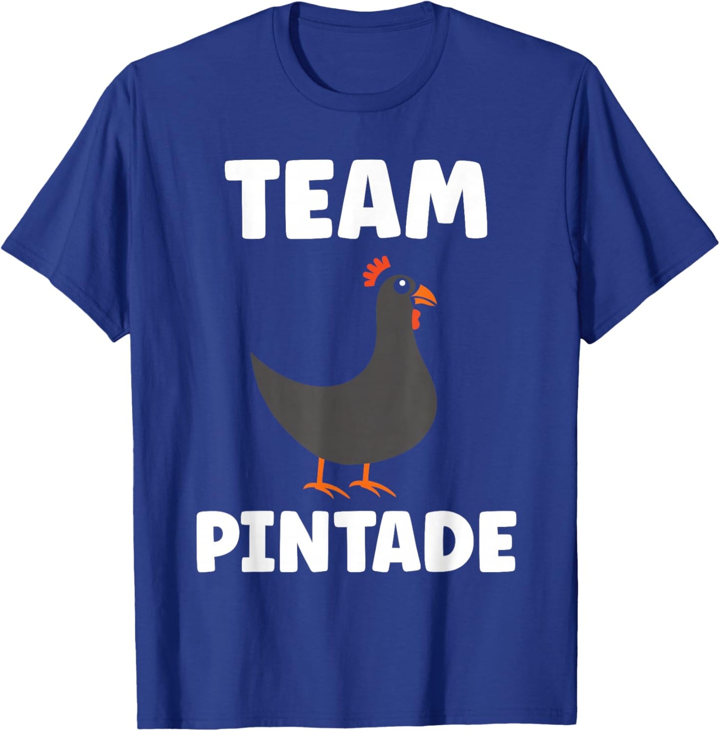 Funny Guinea Fowl Birds Cute Team Guinea Fowl T-Shirt - T-Shirt | Royal