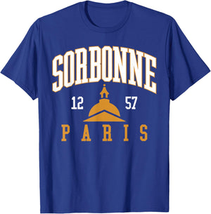 Panthéon 1257 Arched Sorbonne Paris Administrative District T-Shirt - T-Shirt | Royal