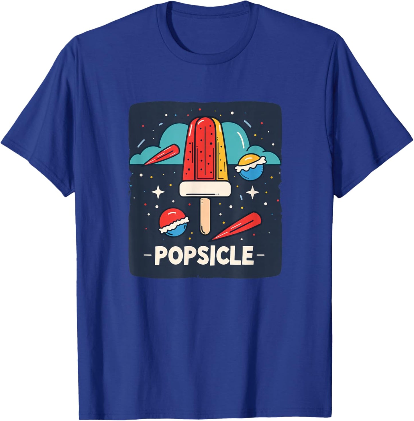 Popsicle the ultimate summer treat for kids and adults alike T-Shirt - T-Shirt | Royal
