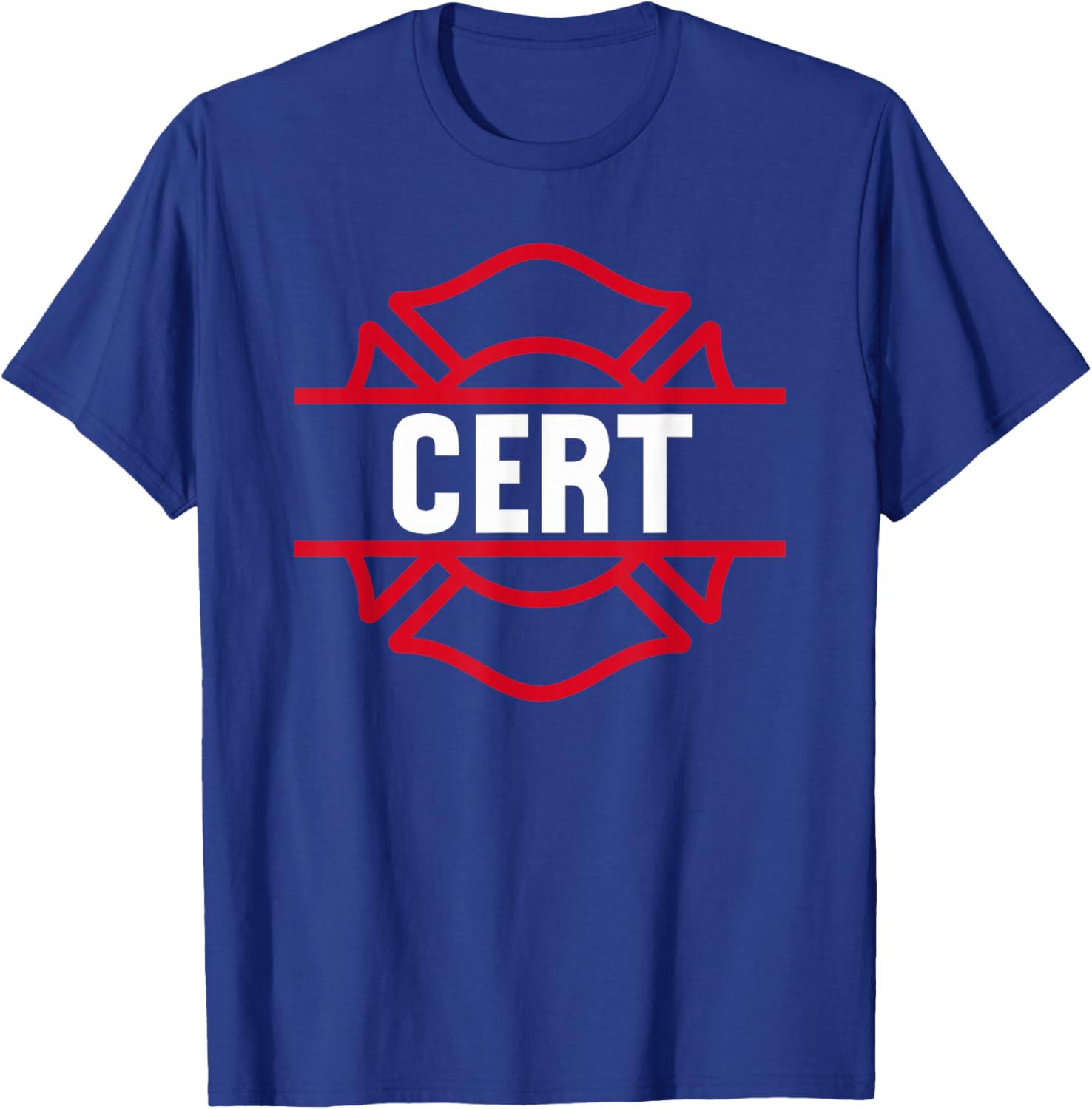 CERT Community Emergency Response Team Pride T-Shirt - T-Shirt | Royal
