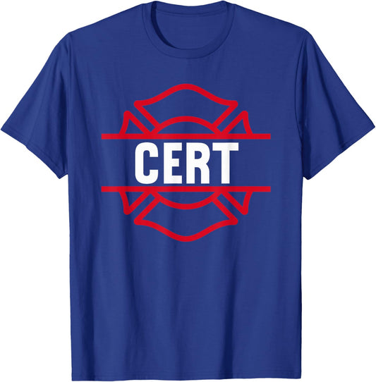 CERT Community Emergency Response Team Pride T-Shirt - T-Shirt | Royal