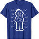 Ow Ow Ow Stick Character Figure Humor Funny Chronic Pain T-Shirt - T-Shirt | Royal