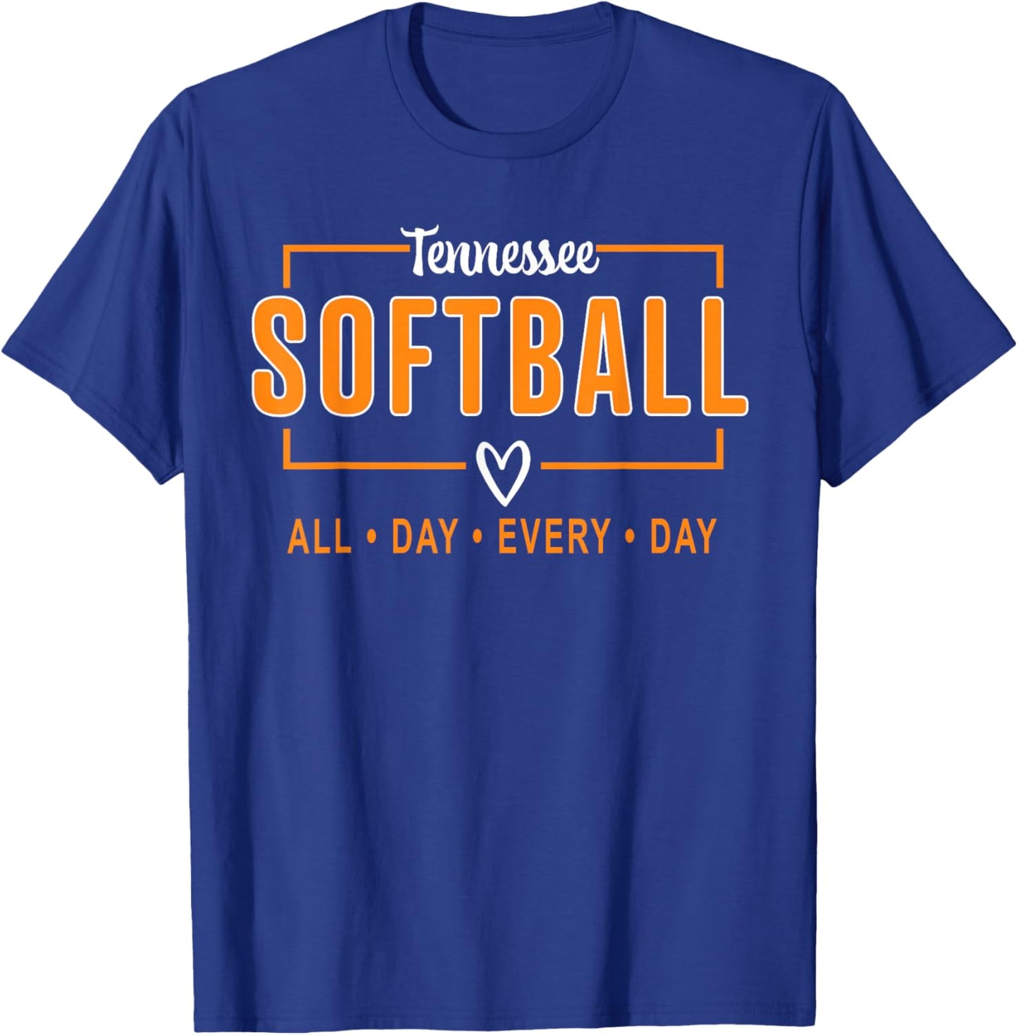 Tennessee Softball Vintage Kids Team Retro Softball Fan T-Shirt - T-Shirt | Royal