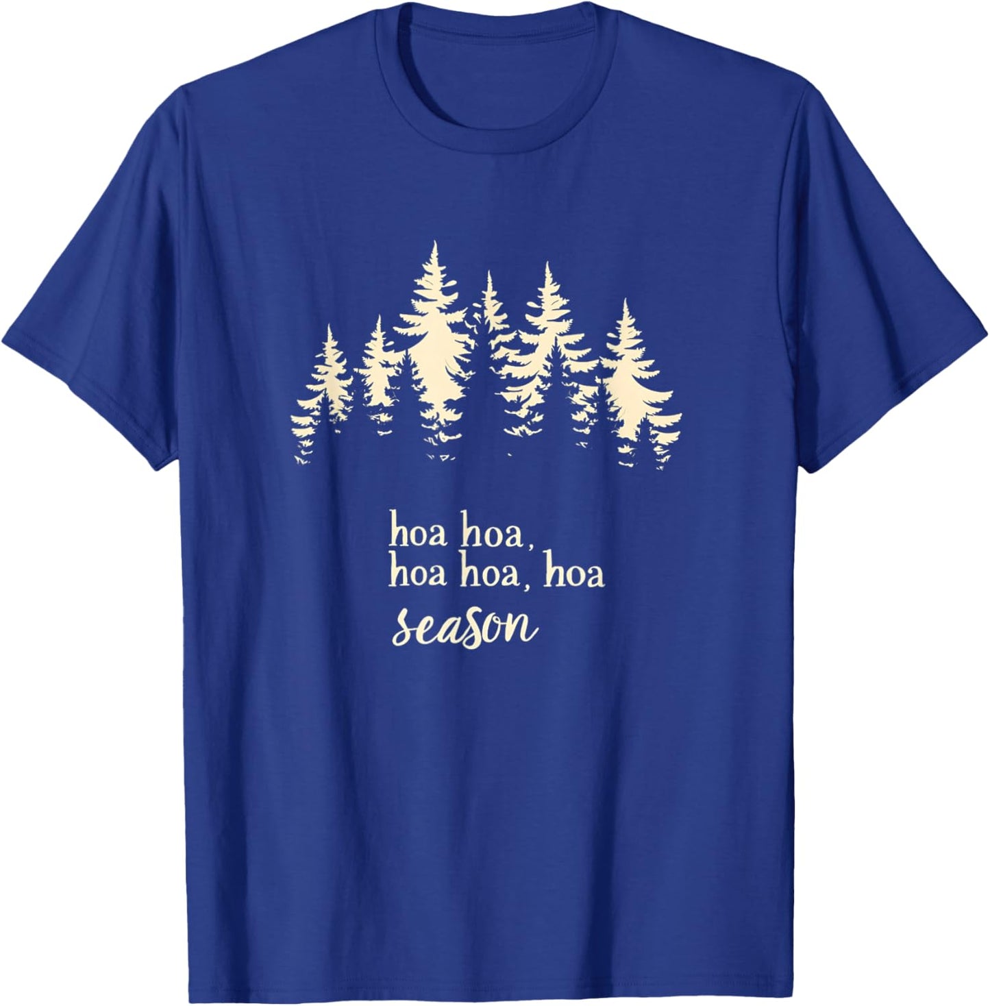 Twilight Lover Pine Forest HOA Cozy Season T-Shirt - T-Shirt | Royal