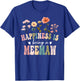 Happiness is Being a Meemaw Floral Meemaw Mother's Day T-Shirt - T-Shirt | Royal