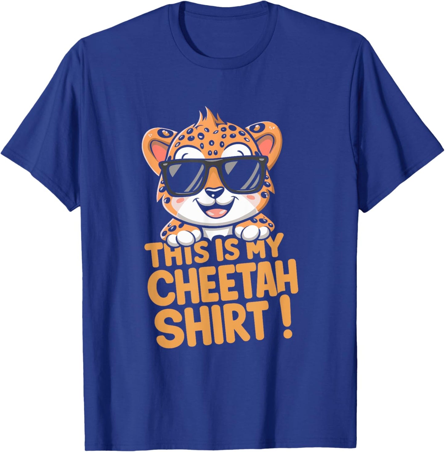 Cheetah Kids Cheetah Lover This Is My Cheetah T-Shirt - T-Shirt | Royal