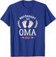 Befördert zur Oma 2027 Stolze Werdende Großmutter T-Shirt - T-Shirt | Royal