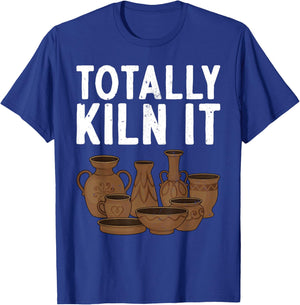 Funny Pottery Art Men Pottery Maker Pottery Artist T-Shirt - T-Shirt | Royal