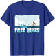 Free Hugs Funny Iceberg Cruise Ship Titanic Boys Girls Kids T-Shirt - T-Shirt | Royal