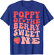 Poppy Of The Berry Sweet One 1st Birthday Strawberry T-Shirt - T-Shirt | Royal