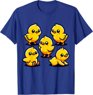 Baby Chicken Chick Chicken Farmer T-Shirt - T-Shirt | Royal